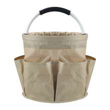 Oxford Cloth Tote Bag, 6 Compartment Garden Tool Tote Bag - 600D Oxford Cloth Barrel Storage Bag, Foldable Space-Saving, With Round Handle, Convenient To Carry - A - View 12