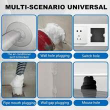 10Pcs Waterproof Sealant Mastic Tool, Quick Mending Mud & Multi-Purpose Sealing Clay For Drain Connections, Wall Holes & Air Conditioning Holes, Home Decor & Bathroom Decor Repair Tool For Household Sealing & Wall Fixes - 10pcs - View 7