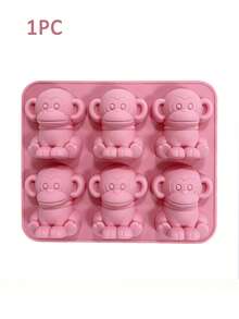 1PC Ice Cube Mold,New Silicone Ice Cube Tray, Highland Cow Silicone Ice Mold, Silicone Ice Tray, Funny 3D Ice Cube Tray,Cute Animal Silicone Molds For Whiskey,Cocktails, Beer & Drinks, Novelty Cube Molds Perfect Gifts For Friends - Multicolor - View 17