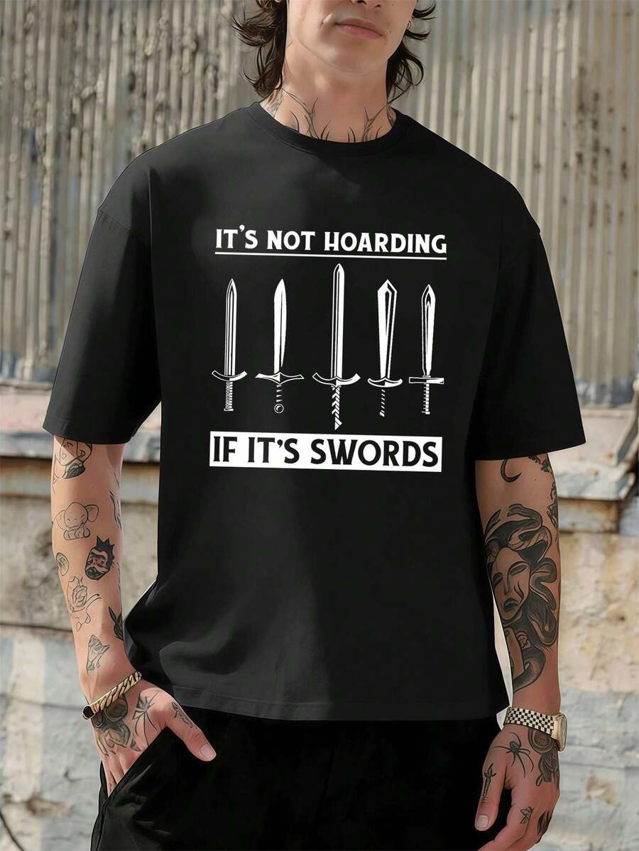 T-shirts för män - Svart - Visa 1
