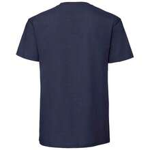Fruit Of The Loom Mens Ringspun Premium T-Shirt - Navy - View 2