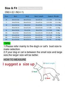 1件黑色宠物连帽衫，带拉链口袋，适合猫狗日常穿着 - 黑色 - 查看 4