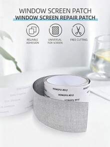 Self-Adhesive Screen Repair Tape, Suitable For Windows, Doors, Mosquito Nets And Curtains, Mosquito Patch - Multicolor - View 6