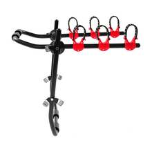 ZHFEISY 3-Bike Trunk Mount Bike Rack For Car, Heavy Duty Carbon Steel Bicycle Carrier For Sedan, Hatchback, SUV, Minivan, 44 Lbs Capacity, Fits Most Vehicles - default - View 6