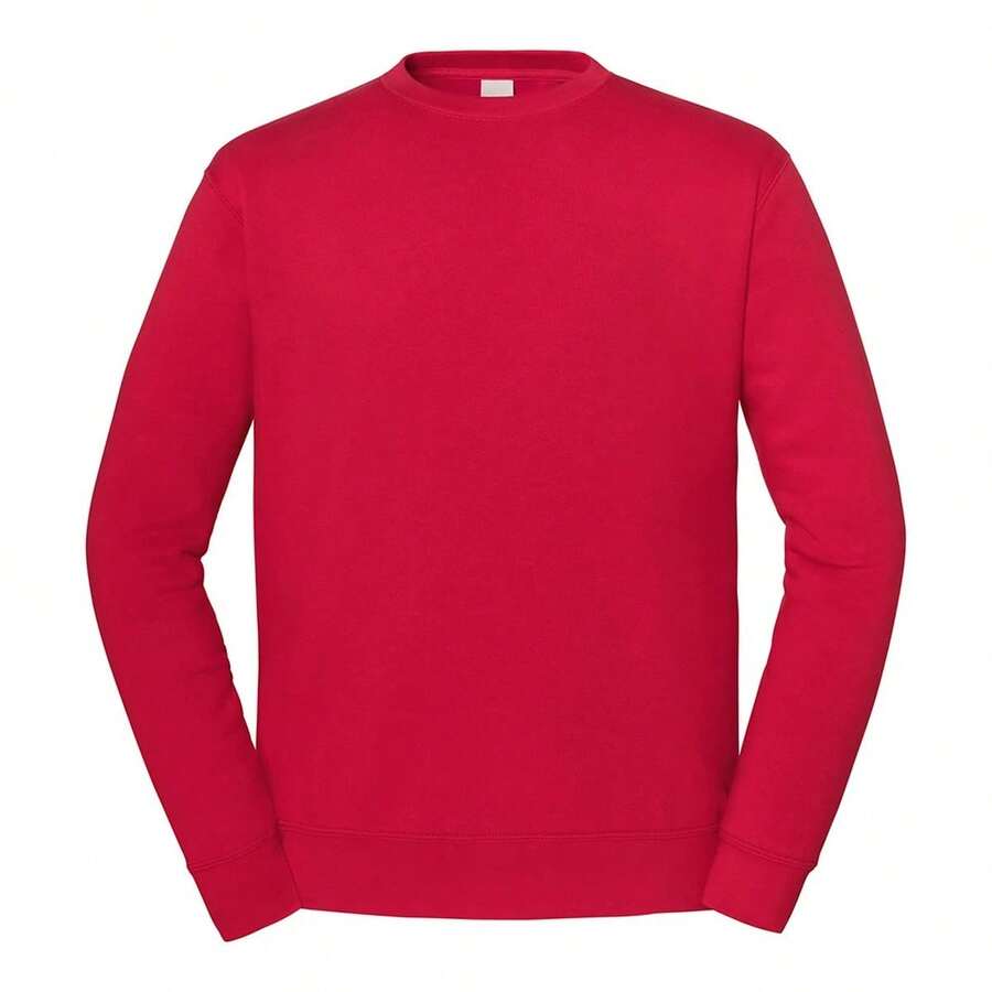 Fruit Of The Loom Mens Iconic Premium Set-In Sweatshirt - Red - View 1