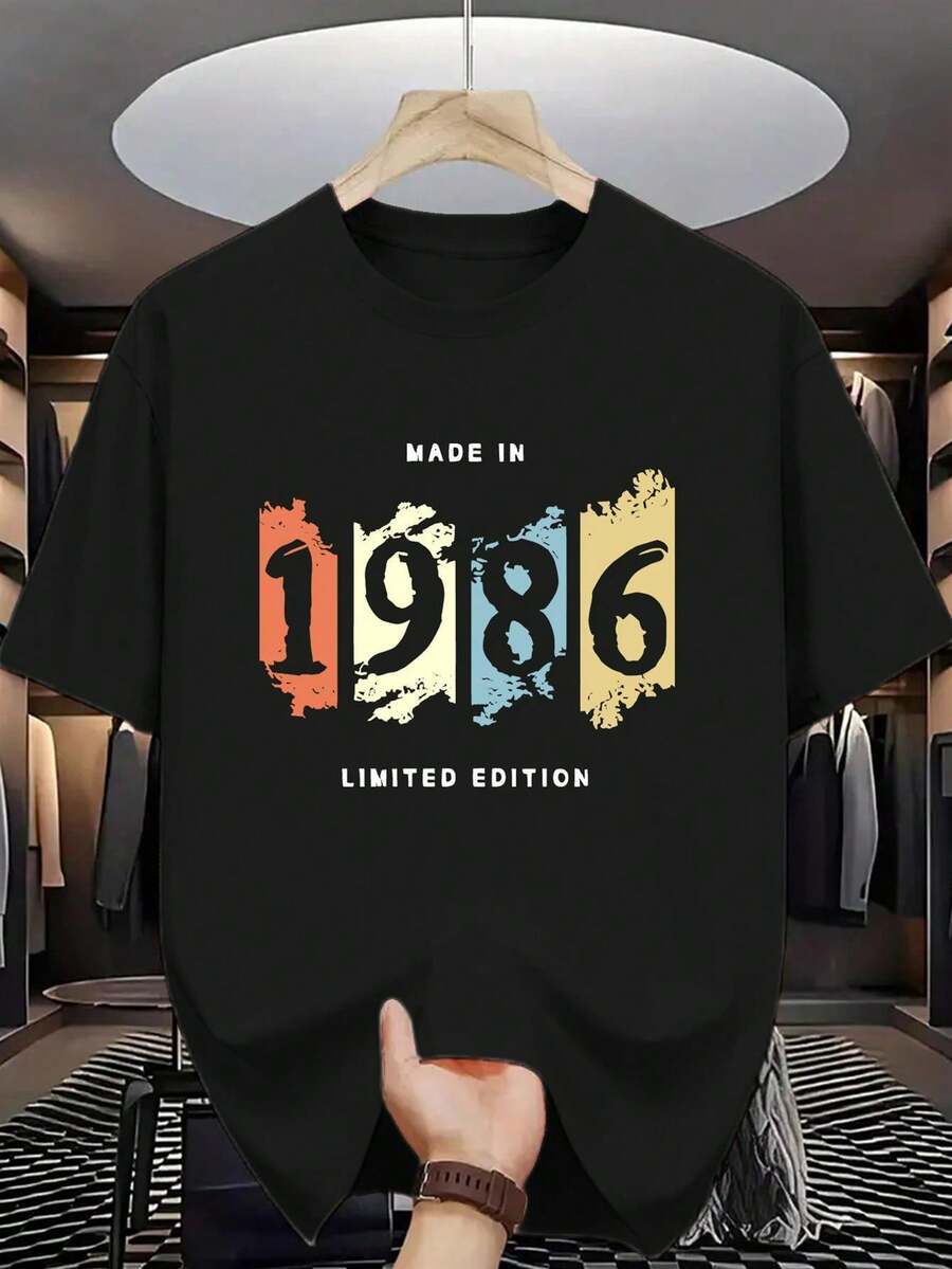 T-shirts för män - Svart - Visa 1