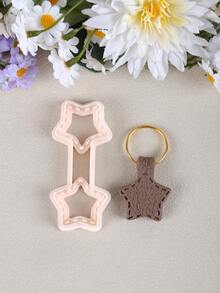 Minimalist Key Fob Clay Cutting Molds, Multipurpose DIY Craft Supplies For Handmade Key Fob Pendants, Earring Accessories Polymer Clay Ornament Tool - Keychain - View 13