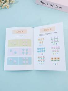 Children's 20-Day Math Logic Practice Book, Early Education Educational Fun Arithmetic Calculation Workbook, Back To School Learning Supplies, Teacher Reward, Tutoring Learning Gift - Multicolor - View 8