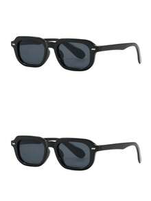 1PC/2PCS Women's Sunglasses New Style Personalized Retro Premium Texture Casual Street Style Outdoor Sun Protection Commute Outfit Beach Vacation Outfit Versatile Essential - Multicolor - View 6