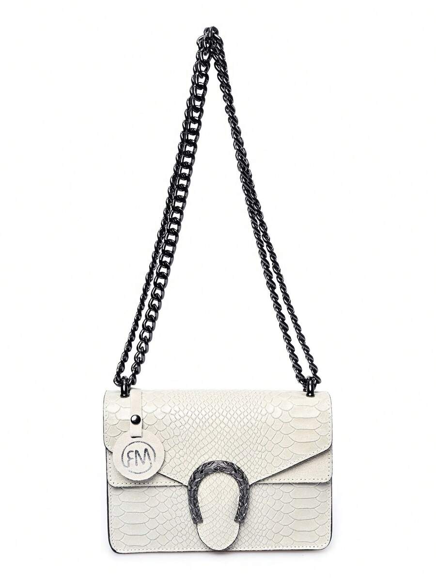 Roberta M Women Shoulder Bags - Beige - View 1