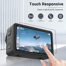 3-In-1 Screen Protector, Tempered Glass Film, Lens Cover, Lens Pouch, Storage Box Compatible With OSMO Action 6 Accessories/Suitable For OSMO Action 6/OSMO Action 5/OSMO Action 4 - View 6