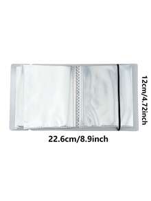 Organizador de carpeta de hojas sueltas de gran capacidad, adecuado para cinta, fotos, pegatinas, tarjetas, recibos, facturas, notas adhesivas, coleccionables y guías de imágenes, organizador de archivos de inserción estilo bolsillo para el hogar, la oficina y los viajes, también para almacenamiento de manualidades y álbumes de recortes, artículos de papelería para el regreso a la escuela - Multicolor - Ver 12