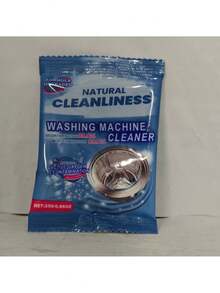 jakehoe 12pcs/Box Washing Machine Cleaner Tablets, Gentle Stain Removal & Descaling, Suitable For Front-Load & Top-Load Washers, Home Cleaning Essential - Solid State - View 12
