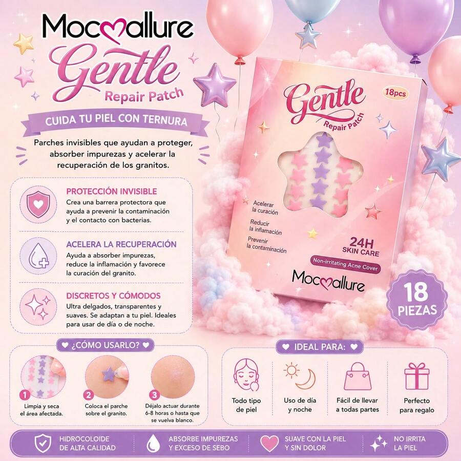 Acne Patches & Nose Patches - Star - View 1