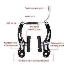 Complete Bicycle V Brake Calipers For Mountain Bike – Aluminum Alloy Brake Calipers, Levers, Cables And Mounting Tools - Multicolor - View 11