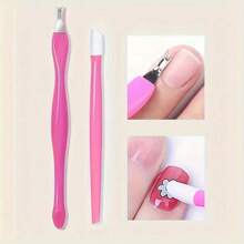 7-In-1 Nail Art Tool Set With Nail Lamp, Glue Drying Machine, Nail Polisher, Dead Skin Fork, Dead Skin Push, Finger Divider - Stainless Steel Kit For Professional Nail Artists - 第一組 - 查看 4