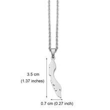1Piece Curacao Pendant Twisted Chain Necklace For Women Men Stainless Steel Jewelry - Multicolor - View 19