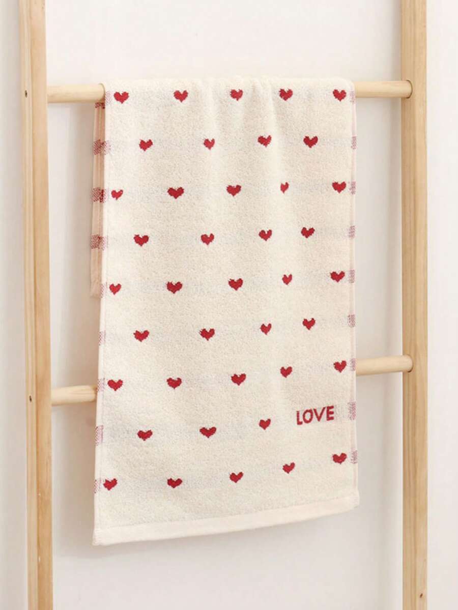 Pure Cotton Towel Face Towel Washcloth Absorbent Gift Towel Bath Towel Jacquard Towel - Multicolor - View 1