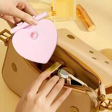 1pc Heart-Shaped Adjustable Smartphone Stand, Lifting Desktop Phone Holder, Cute Phone Accessories, Universal Smartphone Suction Cup Bracket For Phones And Tablets, Multi-Angle Adjustable Desk Stand For Watching Movies, Live Streaming, Hands-Free Viewing, Great Dorm Essentials And Sweet Gift For Women, Portable Plastic Phone Holder For Home, Office, Bedroom - Multicolor - View 6