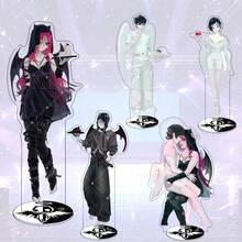 動漫 Alien Stage 15CM 壓克力 Mizi Sua Ivan Luka Till Hyuna 立牌鑰匙圈 可愛角色模型 桌面裝飾 收藏禮品 - 多色 - 查看 1