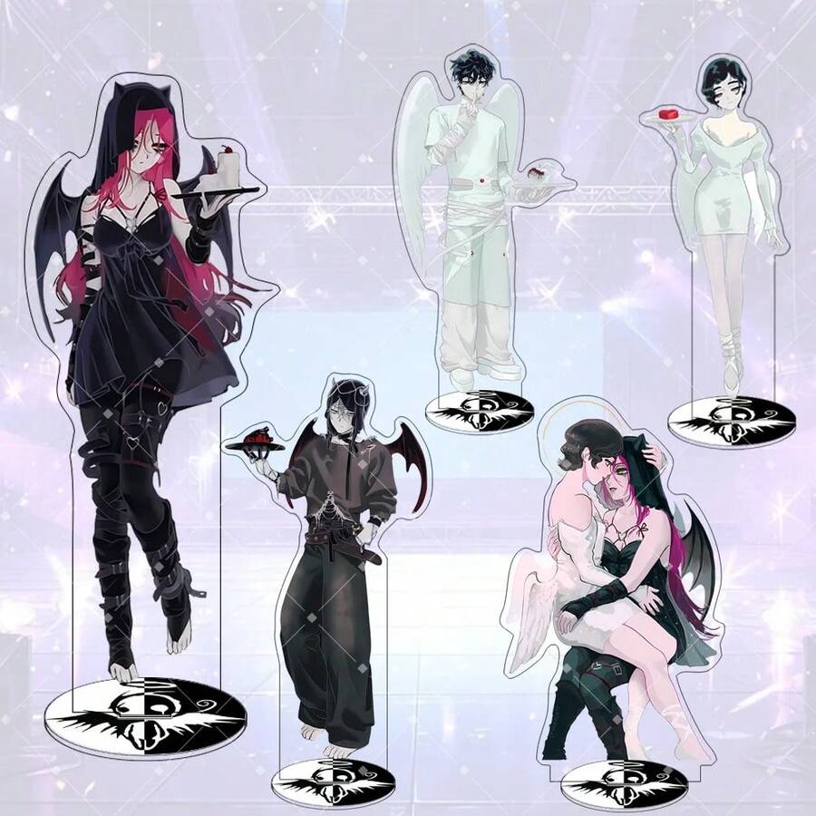 動漫 Alien Stage 15CM 壓克力 Mizi Sua Ivan Luka Till Hyuna 立牌鑰匙圈 可愛角色模型 桌面裝飾 收藏禮品 - 多色 - 查看 1