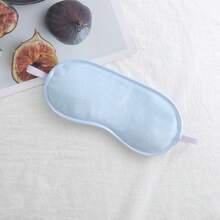 Solid Color Minimalist Crystal Super Soft Short Plush Light-Blocking Sleep Eye Mask For Aviation, Outdoor, Student Nap, Makeup And Eye Protection - Multicolor - View 11