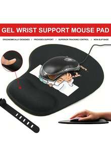 Ergonomic Wrist Support Mouse Pad, Cartoon Pattern Mouse Pad, Cat Mouse Pad, Duck Mouse Pad; EVA Material, Non-Slip Memory Foam Mouse Pad, Comfortable Wrist Support, Skin-Friendly Desk Mat; Desktop Protector, Work Gift, Suitable For Gaming, Office, Non-Slip, Office Computer, Laptop And Home, Graduation Season Souvenir, Colleague Gift, Valentine's Day, Mother's Day, Back To School Gift, Office Essential - Multicolor - View 5
