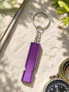 [Customized] Outdoor Functional Style Survival Whistle Keychain, High Decibel Dual-Tube Design, Customizable Name, Portable Hanging Clip, Camping Hiking Hunting Emergency Rescue, Referee Cheerleading Sports Training, Multi-Functional Portable Tool, Birthday Easter Personalized Gift, Unisex Suitable For Outdoor Adventure Backpack Key Ring Car Key Attachment, Loud Reminder Positioning, Rescue Backup, Student Sports Meet Command, Portable Space-Saving, Customized Name Identification Easy To Distinguish, Lightweight Durable Daily Commute Backup - Multicolor (whistle) - View 25