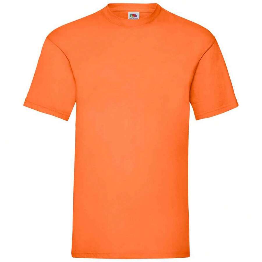 Fruit Of The Loom Mens Valueweight T-Shirt - 橘色 - 查看 1
