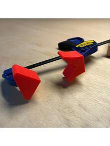 2 piezas Adaptador de ángulo rápido, diseñado para usar con pinzas rápidas Irwin, proporciona sujeción en ángulo, adecuado para carpintería y proyectos, material plástico duradero, pinza de gancho esencial para carpintería - A - Ver 5