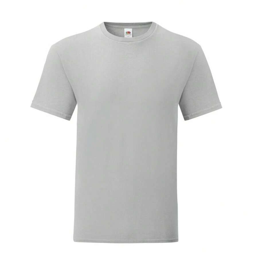 Fruit Of The Loom Mens Iconic 150 T-Shirt - Zinc - View 1