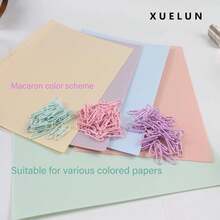 600pcs 1.1 Inch Medium Macaron Color Paper Clips Set, Perfect For Office Organization, School Supplies, Home Desk Accessories, Professional Personal Use Collection, Colorful Desktop Storage Solution For Work - View 3