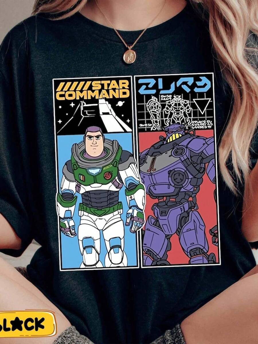 Women T-Shirts - 黑色 - 查看 1
