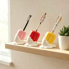 1PC 3D Personalized Design Creative Pen Holder, Office Desktop Storage Decoration, Desktop Pen Holder, School Gift - Single Piece - View 7