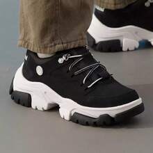 Timberland New Outdoor Breathable Non-Slip Versatile Retro Panda Women's Sports Casual Shoes - Black and White - View 4