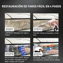 Car Headlight Restoration Kit Liquid Polymer Headlight Repair Tool Multifunctional Polishing Set For All Vehicle Types - A - View 3