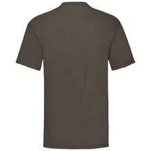 Fruit Of The Loom Mens Valueweight T-Shirt - 朱古力 - 查看 2