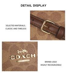 Coach Teri Printed Women's Shoulder Handbag CV933IMXHE - Khaki Color-blocked CV933IMXHE - View 8