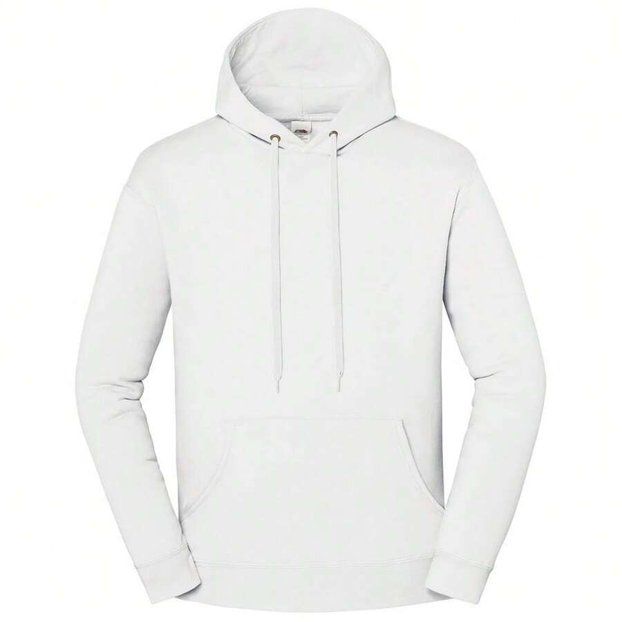 Fruit Of The Loom Mens Iconic Premium Hoodie - White - View 1