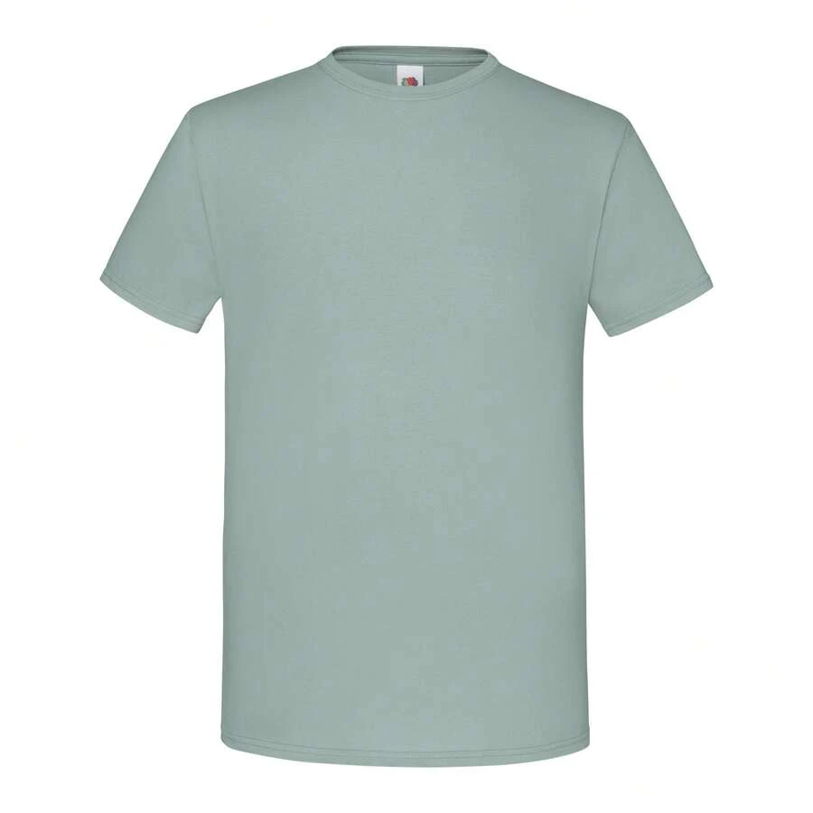 Fruit Of The Loom Mens Iconic T-Shirt - Sage - View 1