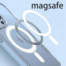 Süße rosa herzförmige Schleife Apfel 17 Handyhülle Ip15promax Anti-Sturz Schutzhülle 14 magnetische Saugschale - Magnetisches Acryl - ZJ3176 - Übersicht 4