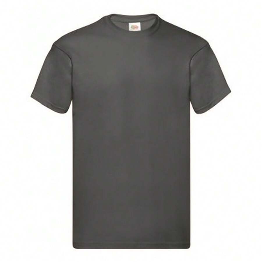 Fruit Of The Loom Screen Stars Mens Original Short Sleeve T-Shirt - Light Graphite - View 1
