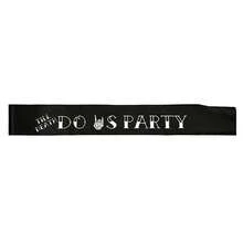 7pcs Hen Party Sash Set, Including 1pc White "Bride Or Die" Sash And 6pcs Black "Until Death Do Us Part" Sashes, Suitable For Bridal Shower, Wedding, Hen Party And Christmas Celebration - View 7