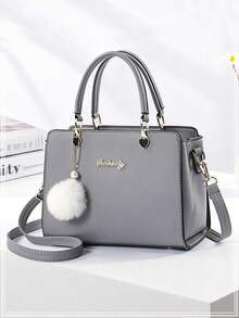 New Fashion Crossbody Bag Women's Elegant Business Shoulder Bag Large Capacity Square Tote Bag Mom Bag Dressy Handbags Purse Back To School Outfits - 彩色 - 查看 12