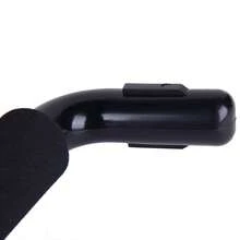 WIN.MAX Plastic Push-Up Bars, Detachable Non-Slip Design, Foam Grips PVC Tube PP Base, Home Fitness Training Equipment, Lightweight And Portable - Black - View 10