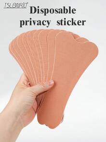 10/20Pcs Disposable Concealer Sticky Fabric Panty Liners Invisible Anti-Chafing Pads For Swimwear Yoga Pants , Beach Essentials - Multicolor - View 1