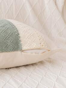 1 buah Sarung Bantal Hias Gaya Bohemian, Cocok untuk Sofa, Tempat Tidur, dan Dekorasi Rumah Lainnya - Hijau - View 6