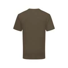 Fruit Of The Loom Mens Iconic Premium Ringspun Cotton T-Shirt - Truffle Brown - View 2