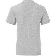 Fruit Of The Loom Mens Iconic T-Shirt - Zinc Grey - View 2