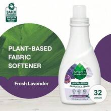 Seventh Generation Free & Clear Unscented Fabric Conditioner, Mild Gentle Softener Ideal For Sensitive Skin & Baby Garments - 單身的 - 查看 4